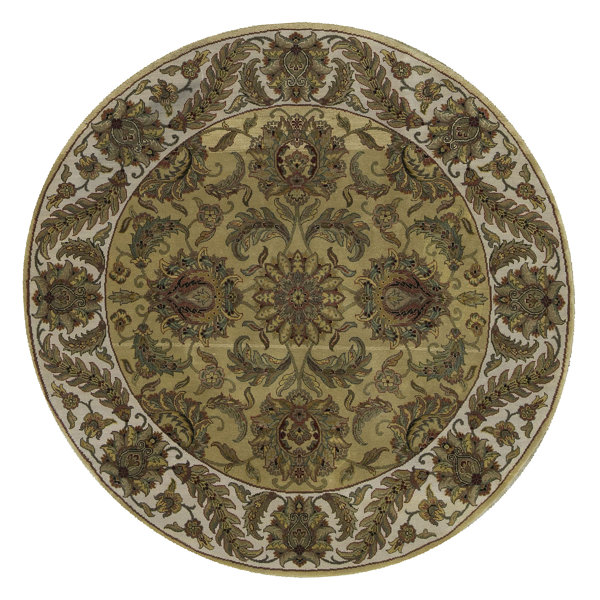 Bokara Rug Co., Inc. Trinity HandKnotted HighQuality Gold and Ivory